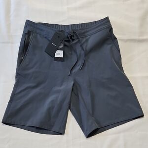 Ten Thousand Foundation Shorts Size Large Unlined 9" Inseam Blue Fitness NEW NWT